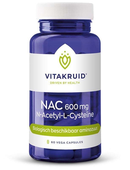 VITAKRUID NAC 600MG NACETYLLCYSTEINE 60CAPS